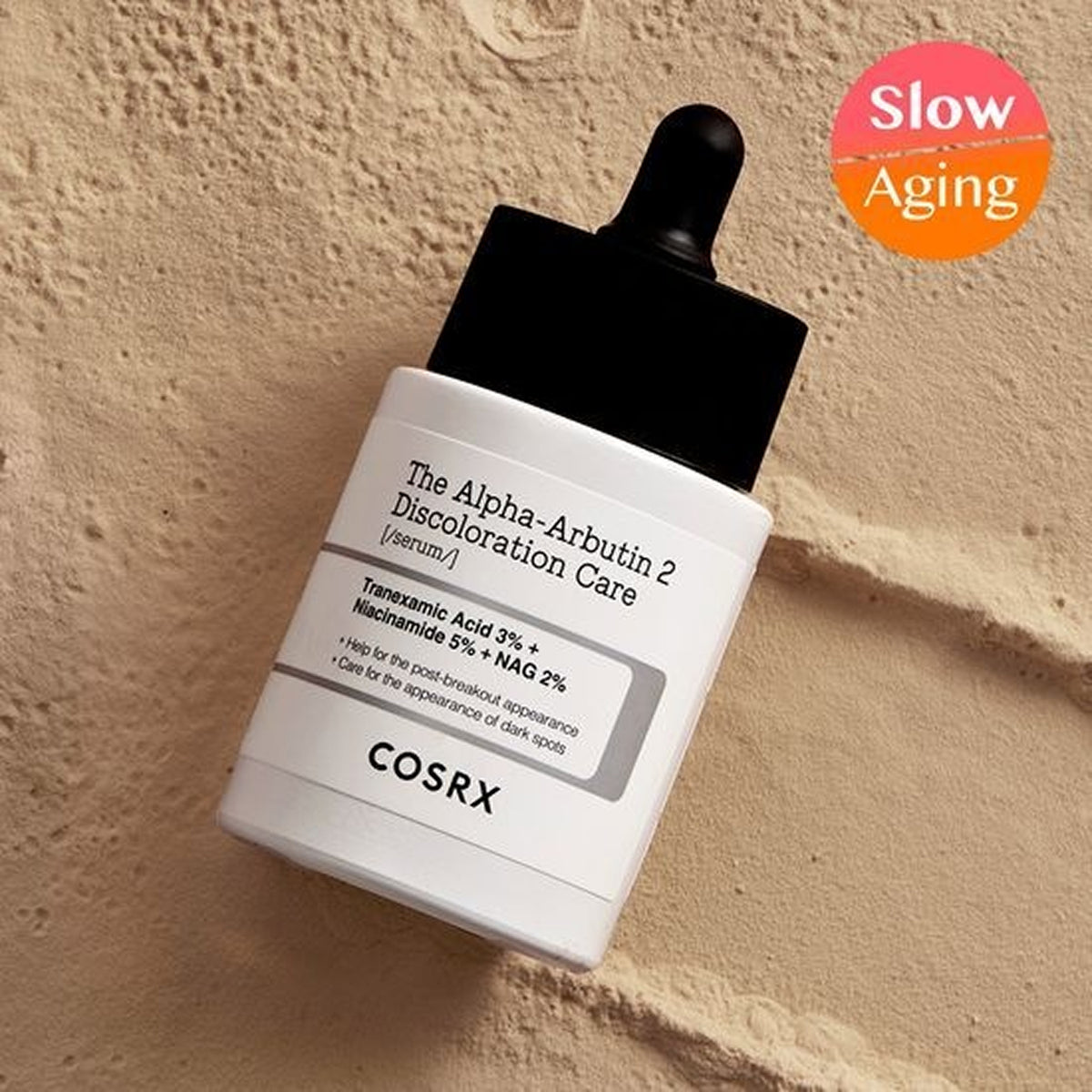COSRX The Alpha-Arbutin 2 Discoloration Care Serum 50ml Set (+Peptide Serum 30ml)