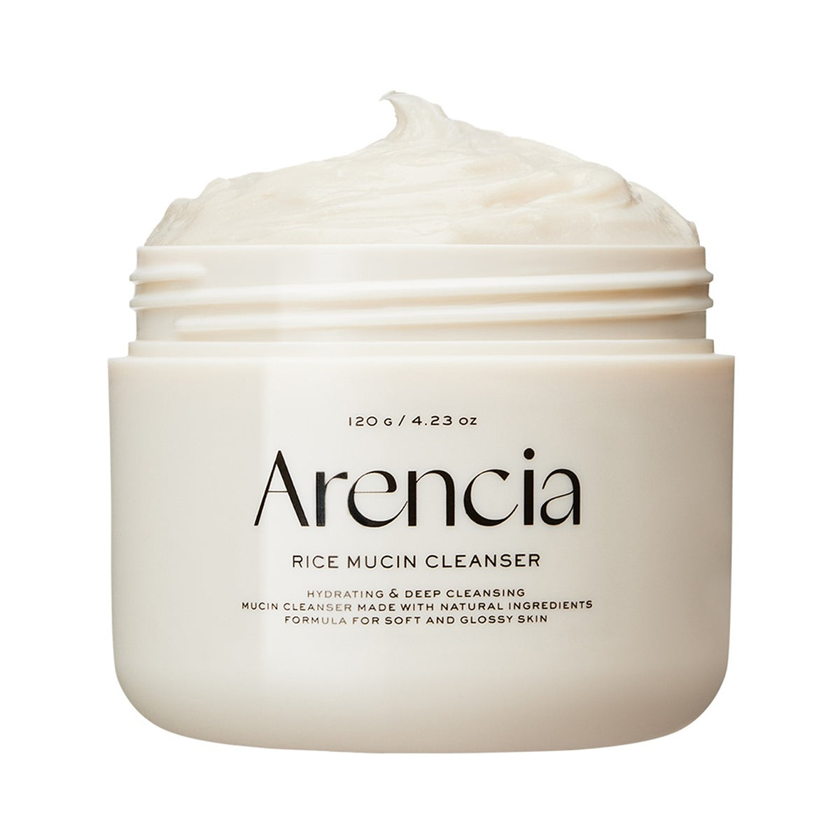 Arencia Rice Mucin Cleanser 120g Set (+Green Cleanser 15g)