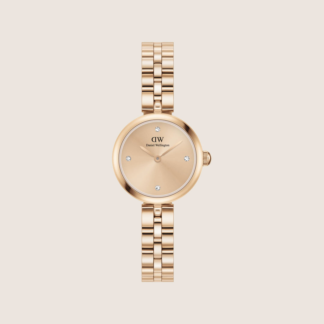 Daniel Wellington Women's Elan Lumine Rose Gold Dial Watch DW00100720