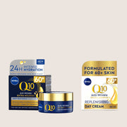 NIVEA Q10 Day & Night Cream 60+ Bundle Night Cream & Cream Set