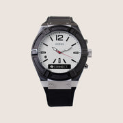 Guess Mens Watch White Dial C0001G4