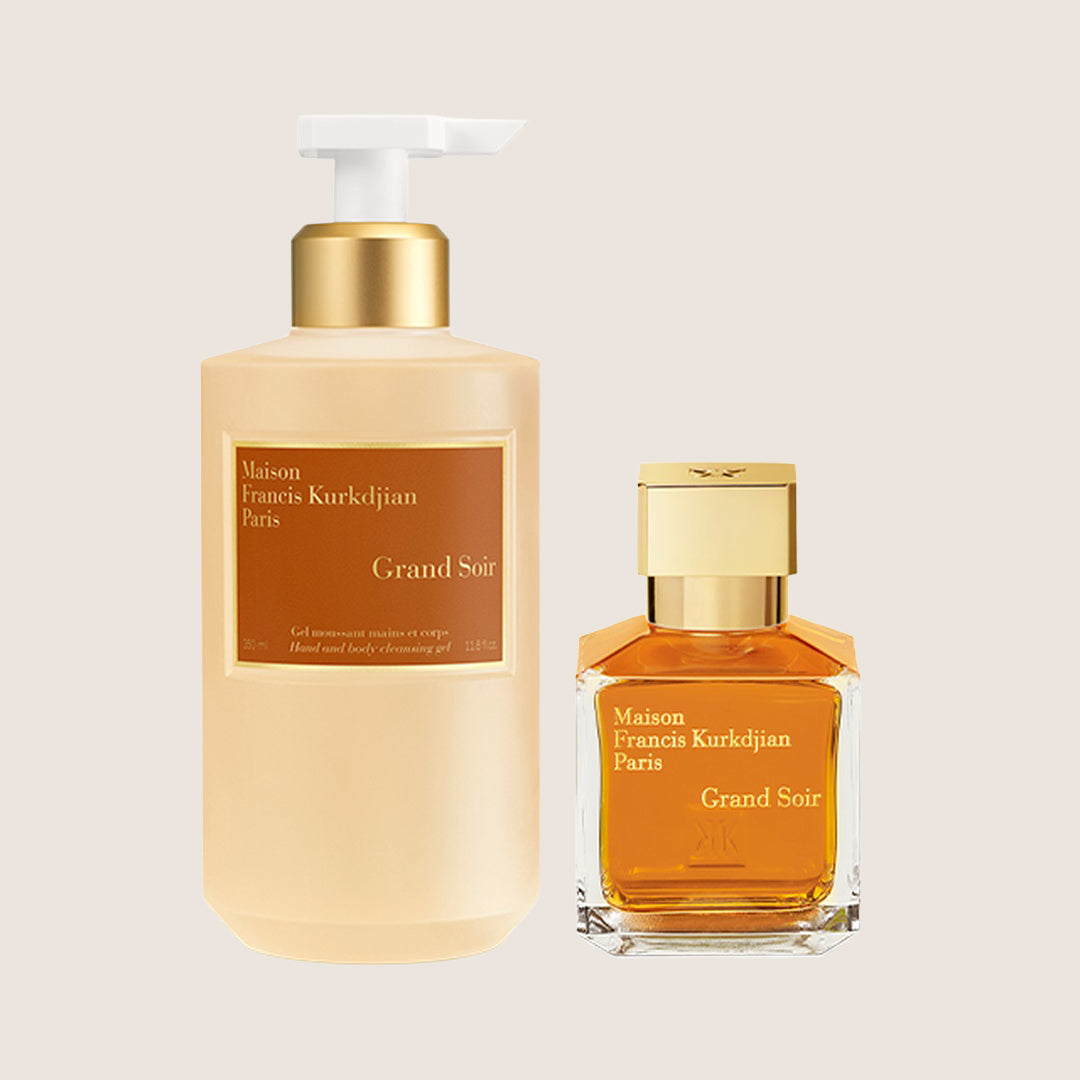 Maison Francis Kurkdjian Unisex Grand Soir Scented Cleansing Gel and Eau de Parfum Evening Duo Set