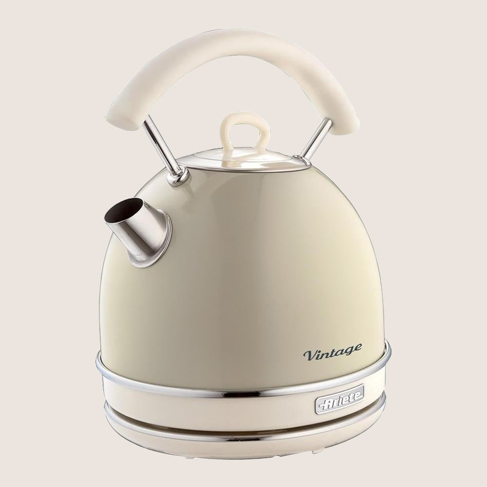 ARIETE Vintage 2877 Traditional Kettle with Retro Design 1.7L - Beige