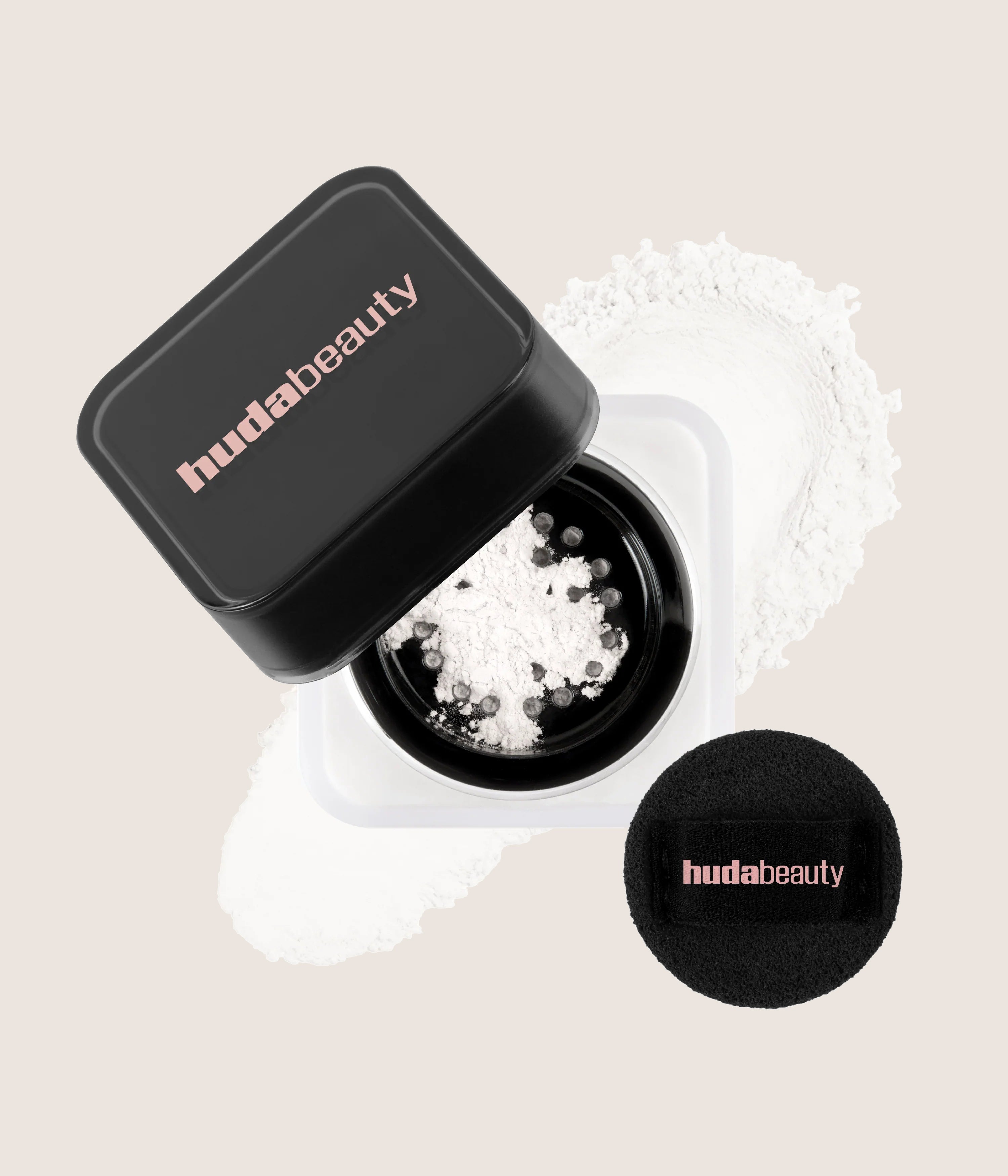 Huda Beauty Mini Easy Bake Loose Baking & Setting Powder 16-Hour Travel-Size Airbrushed Finish 6g