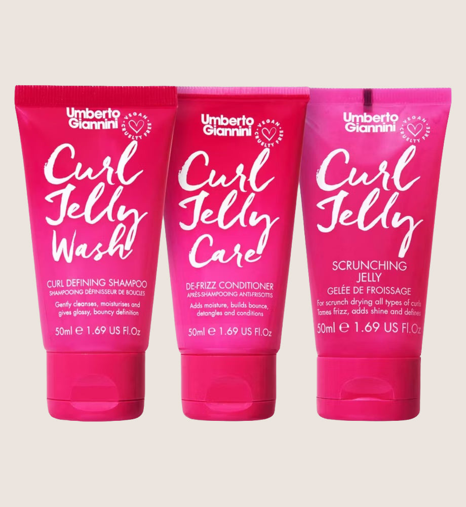 Umberto Giannini Curl Starter Kit Wave Defining 3 x 50ml