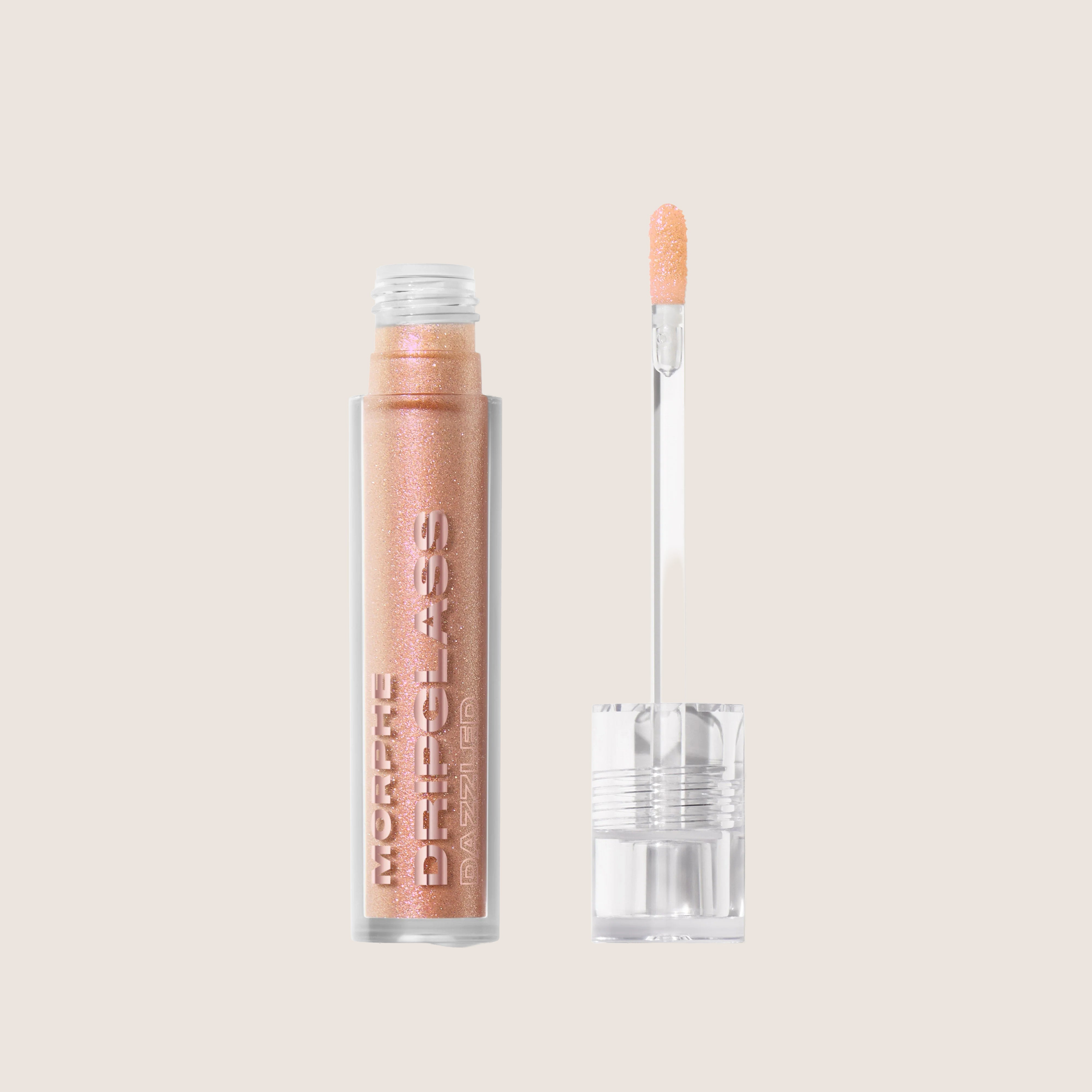 Morphe Dripglass Dazzled High Shimmer Lip Gloss Vibrant Color