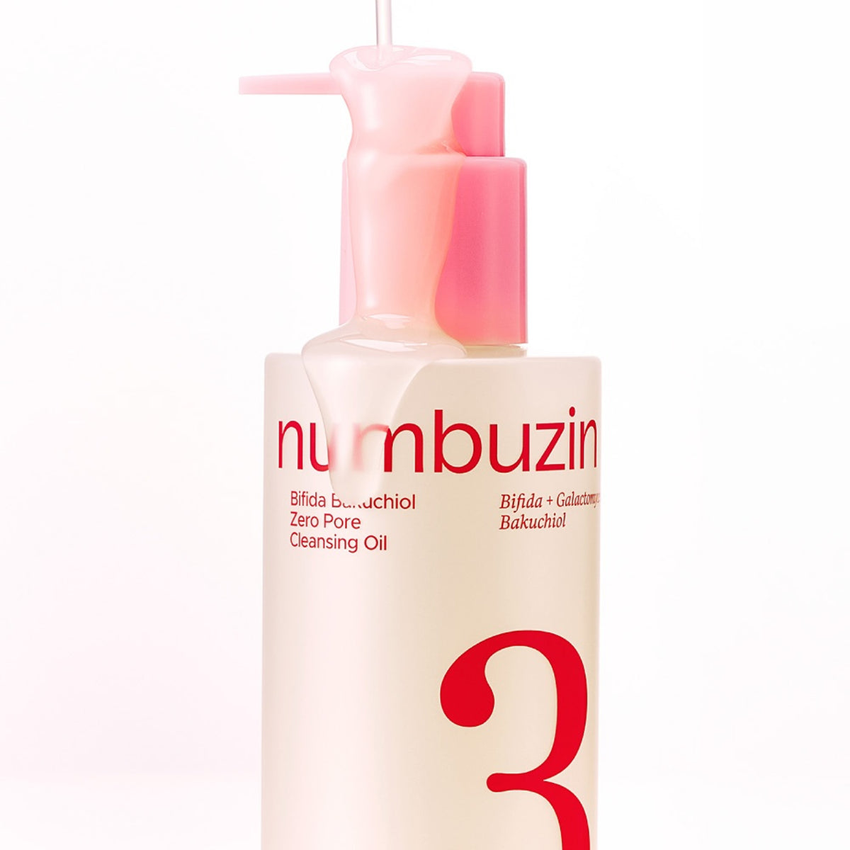 numbuzin No.3 Bifida Bakuchiol Zero Pore Cleansing Oil 200ml