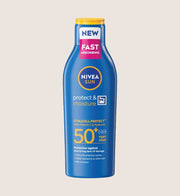 NIVEA SUN Protect & Moisture Sun Cream Lotion SPF 50+ SPF50+ 200ml