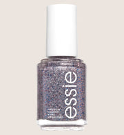 Essie 511 Congrats Silver Pink Glitter Nail Polish Premium Quality