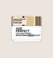 L’Oréal Paris Age Perfect Collagen Expert Retightening Night Cream with Collagen Peptides 50ml