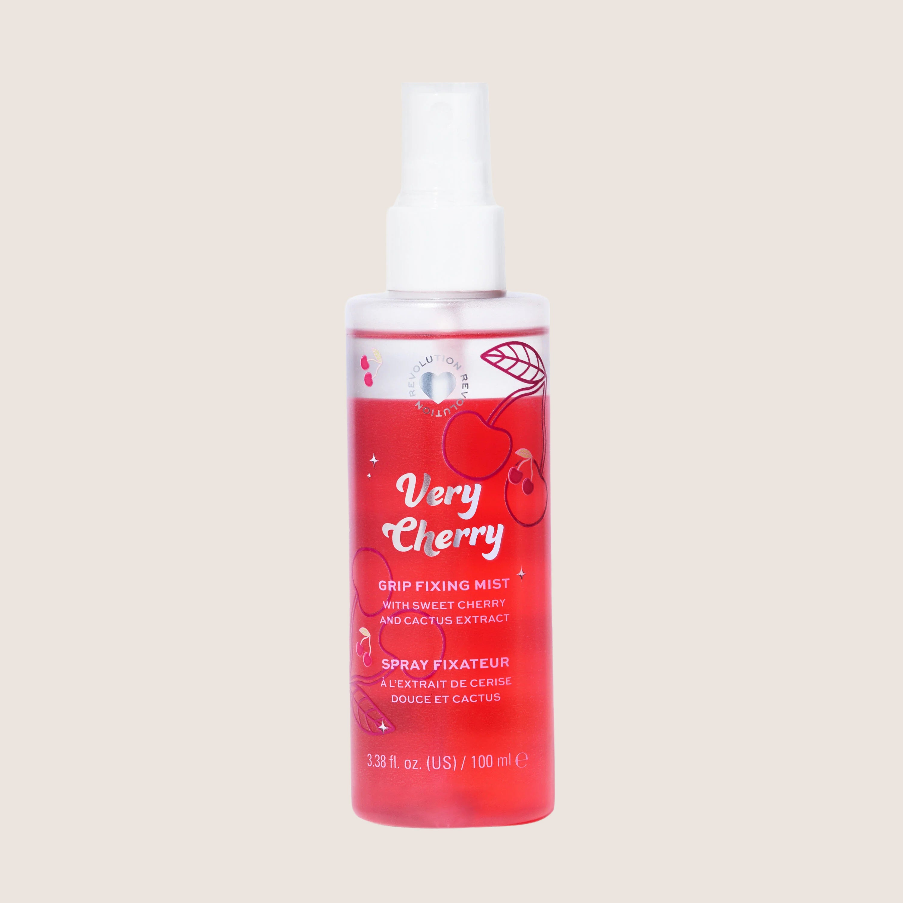 I Heart Revolution Very Cherry Gripping Fixing Mist Premium Formula