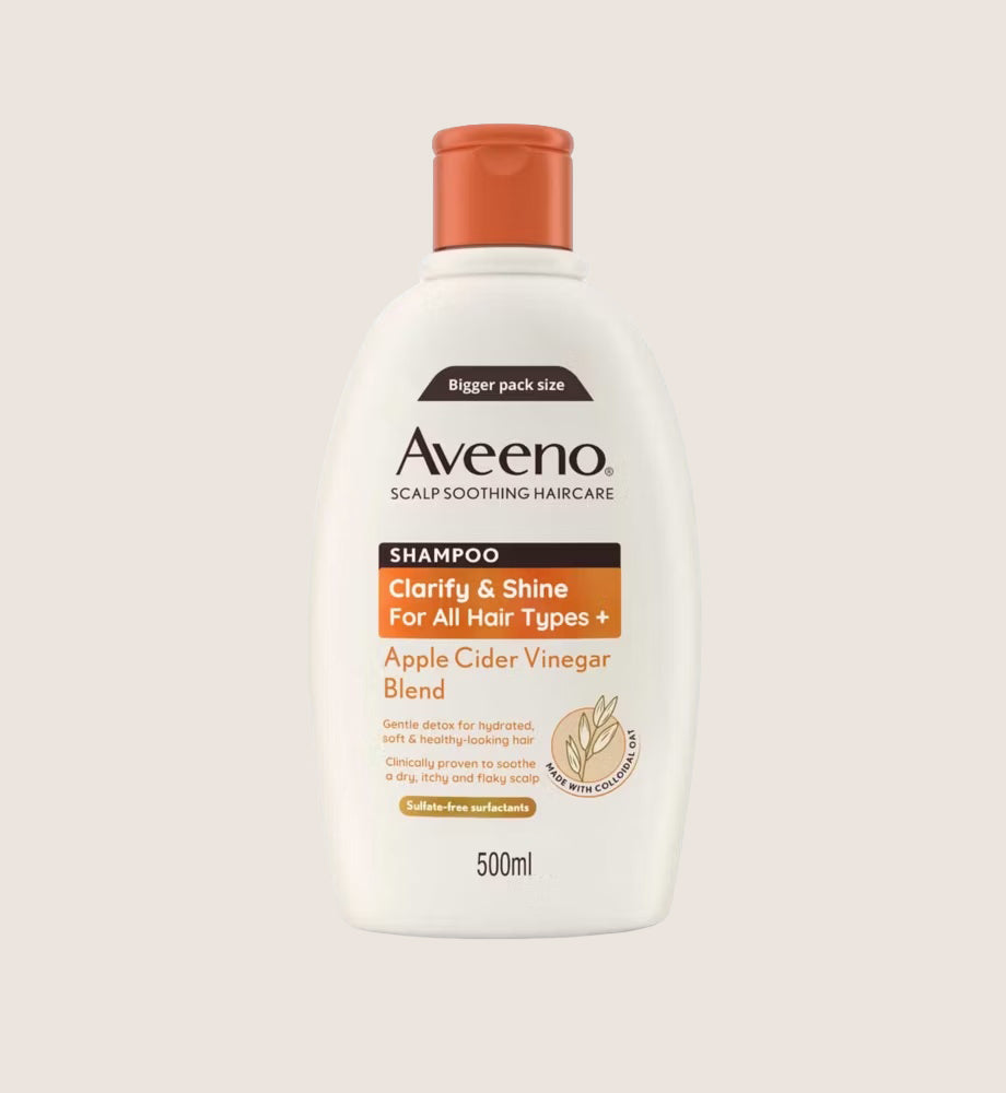 Aveeno Apple Cider Vinegar Shampoo Scalp Health 500ml