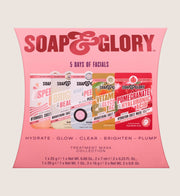 Soap & Glory 5 Days Of Facials Face Mask Skincare Gift Set For Her