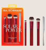 Real Techniques Solar Power Golden Hour Face Base Brush Set Limited Edition