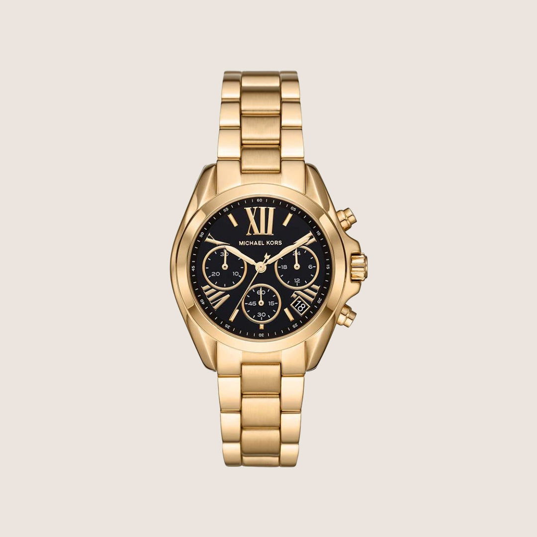 Michael Kors Women's Bradshaw Chronograph Black Dial Watch MK6959