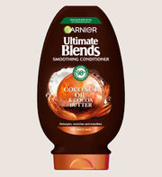 Garnier Ultimate Blends Coconut Oil & Cocoa Butter Conditioner for Frizzy and Curly Hair 400ml