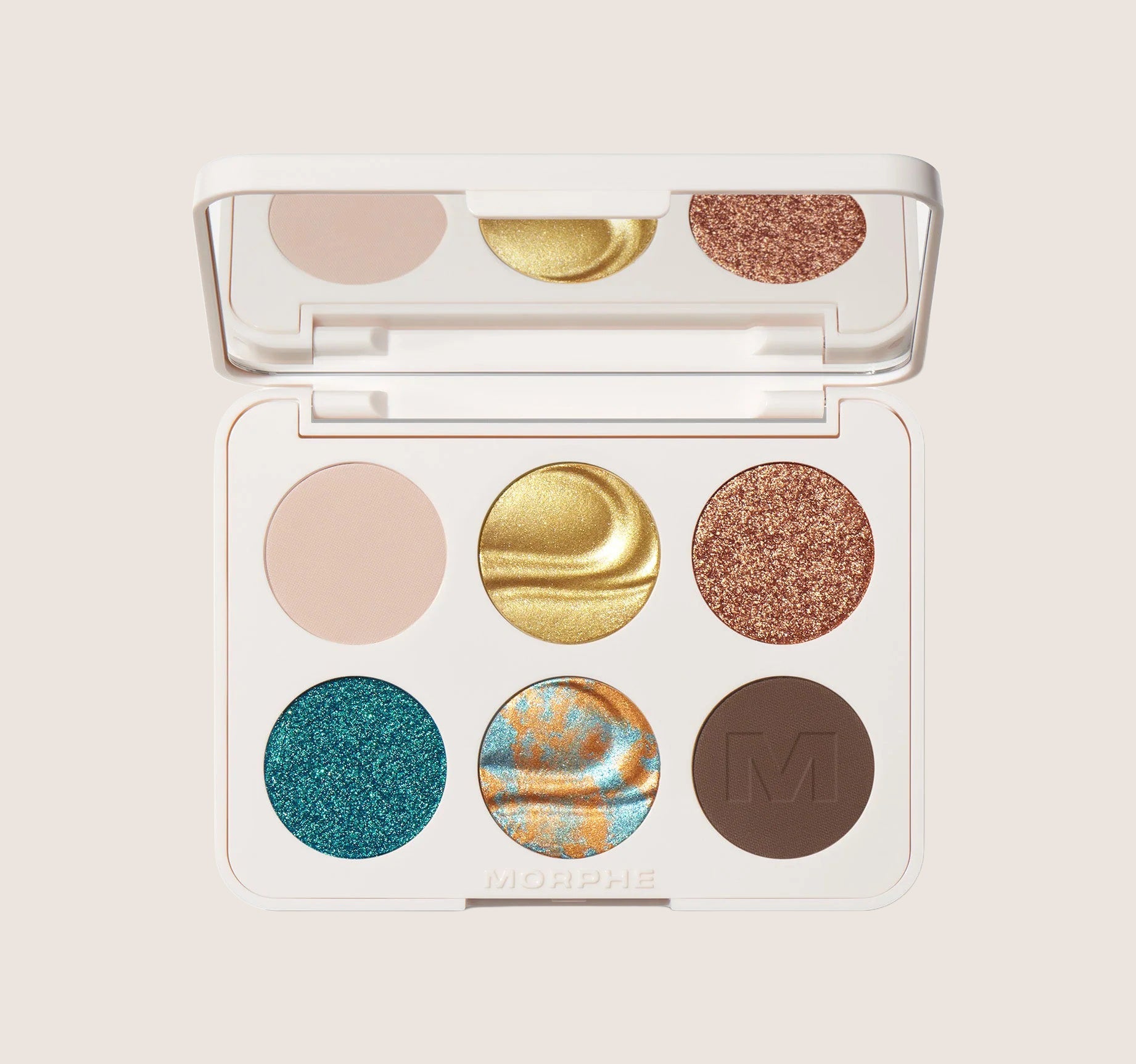 Morphe ChromaPlus 6-Pan Eyeshadow Palette Pigmented