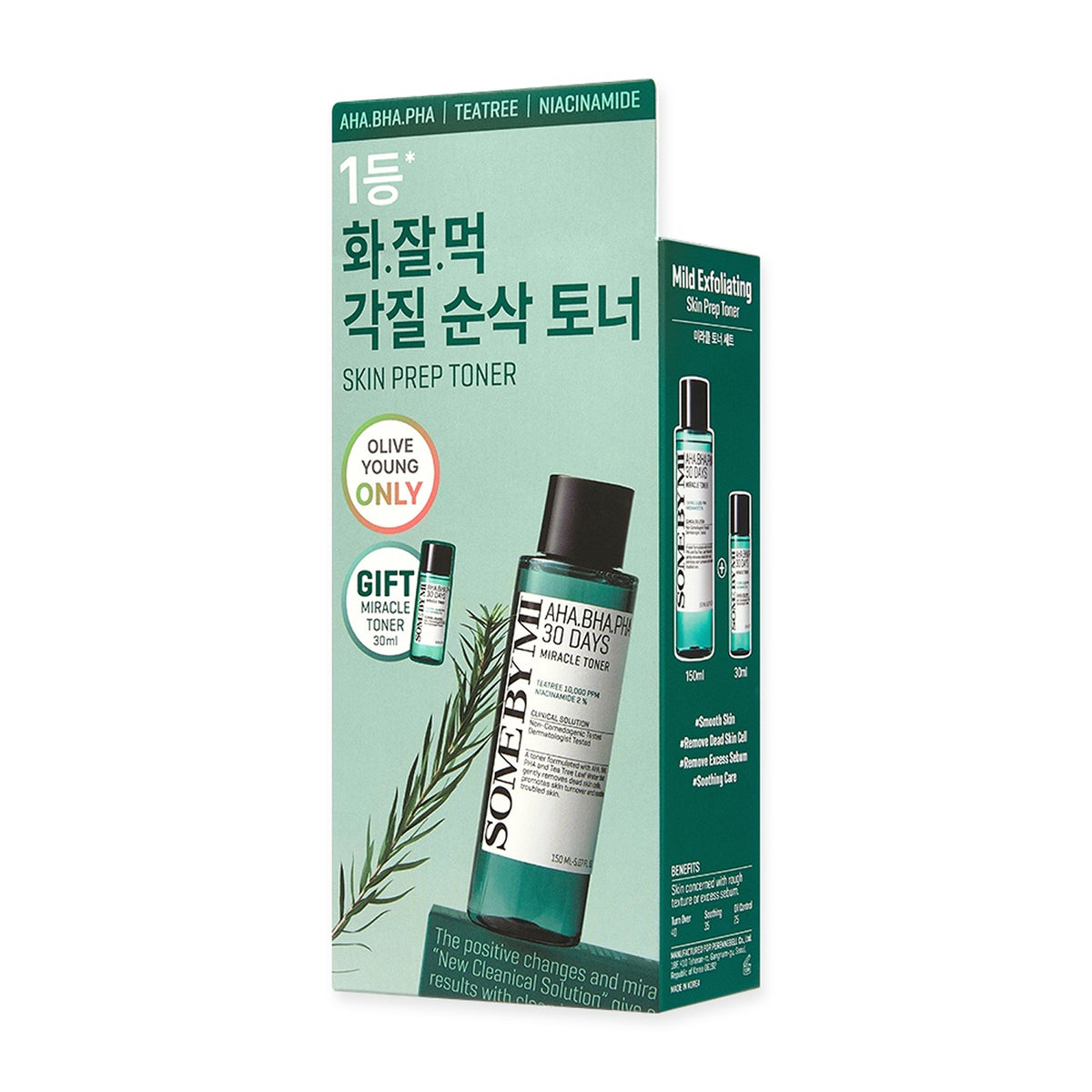SOME BY MI AHA.BHA.PHA 30 Days Miracle Toner 150ml Set (+30ml)