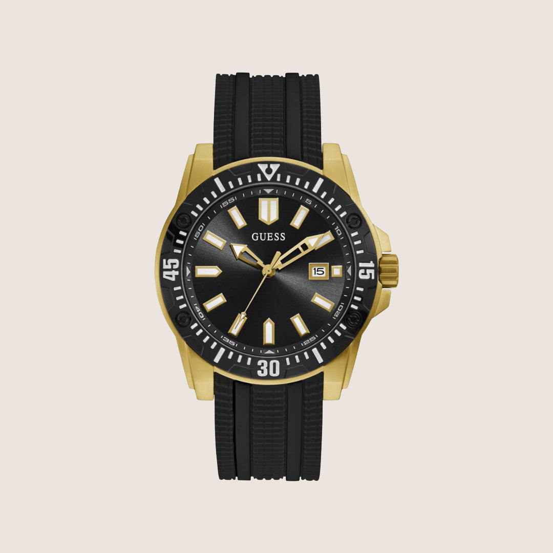 Guess Mens Sport Watch Black Dial GW0055G4
