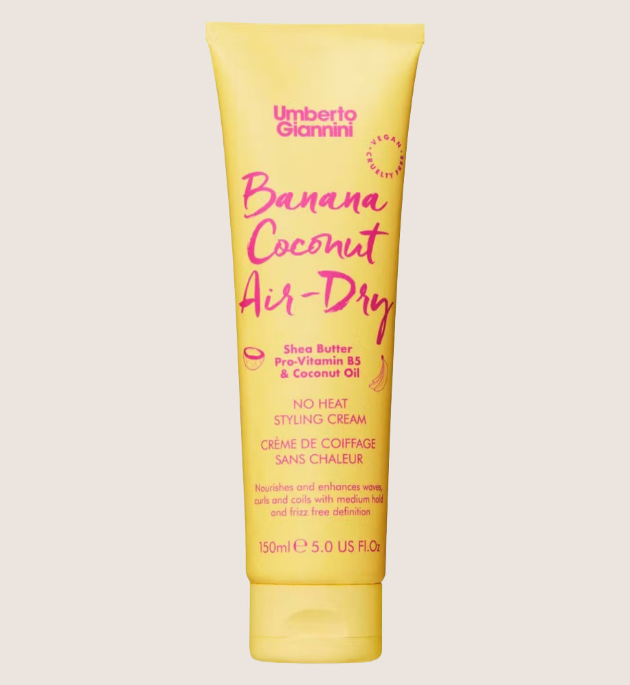 Umberto Giannini Banana Coconut Air-Dry Cream Wave Defining 150ml