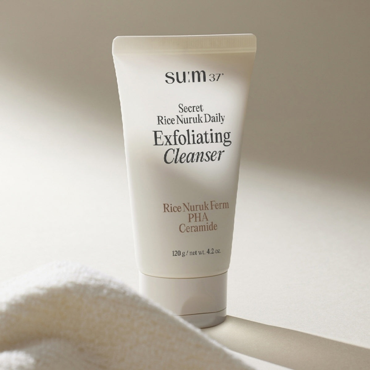 SUM37 Secret Rice Nuruk Daily Exfoliating Cleanser 120ml