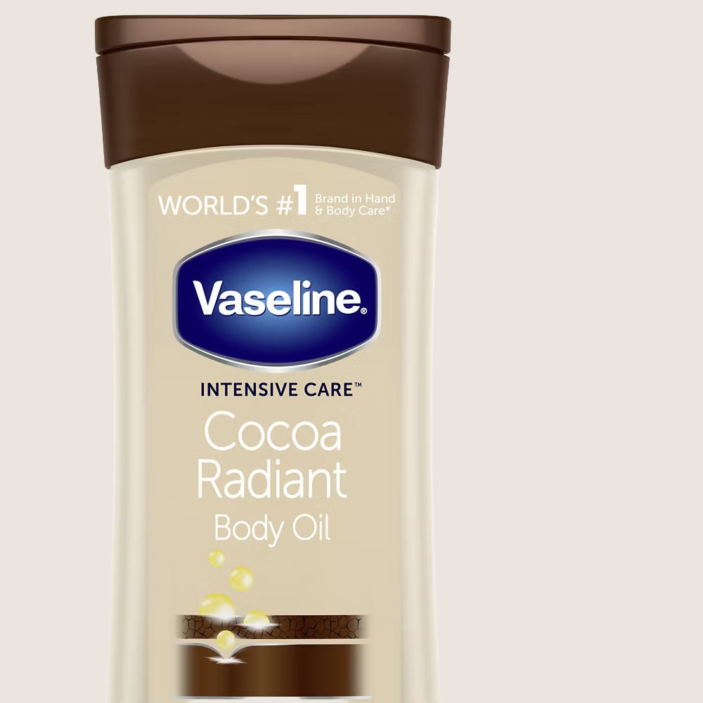 Vaseline Intensive Care Cocoa Radiant Nourishing Body Oil 200ml