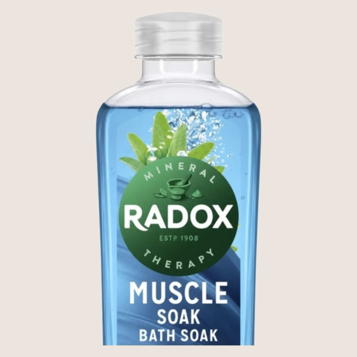 Radox Mineral Therapy Muscle Soak Bath Soak Sage & Sea Minerals 500ml