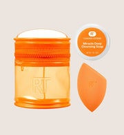 Real Techniques Miracle Blend & Cleanse Set Vegan & Cruelty Free