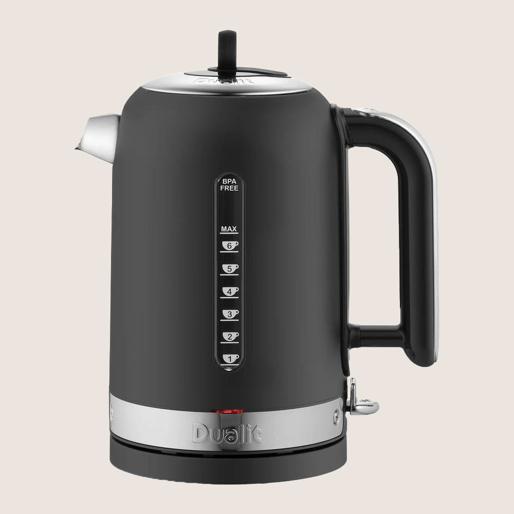 DUALIT Classic 72785 Jug Kettle with Premium Matte Finish 1.5L - Matte Black