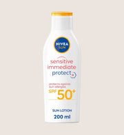 NIVEA SUN Sensitive Allergy Protect Sun Cream Lotion SPF50+ 200ml