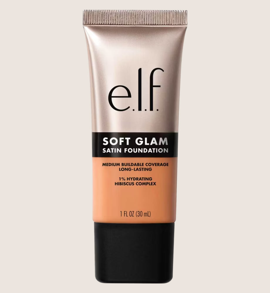 e.l.f. Soft Glam Satin Foundation Buildable Coverage