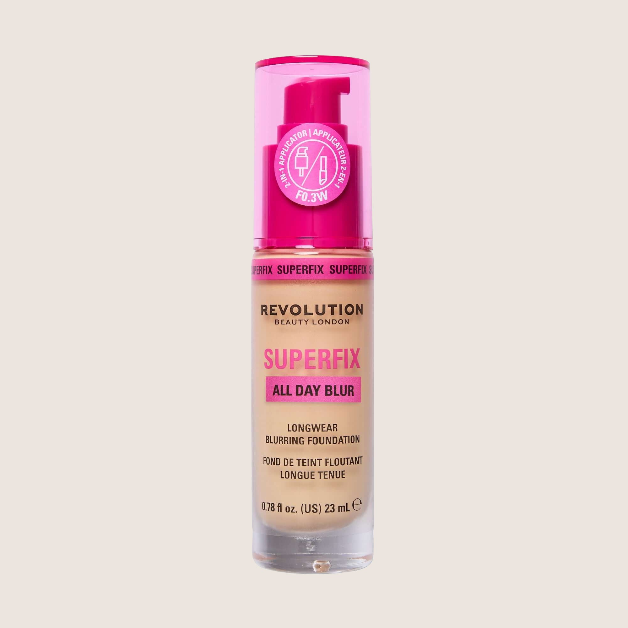 Revolution Superfix Blur Longwear Foundation Flawless Base