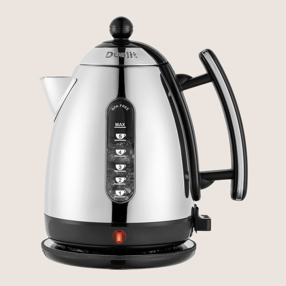 DUALIT Lite 72010 Jug Kettle with Interchangeable Side Panels 1.5L - Black