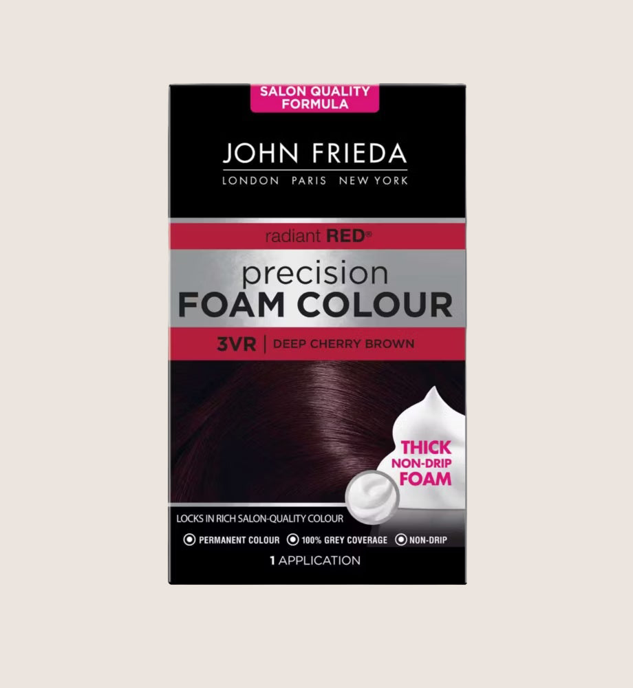 John Frieda Precision Foam Colour 3VR Deep Cherry Brown Color Care 130ml
