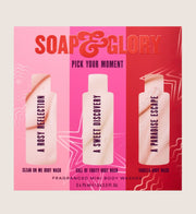 Soap & Glory Pick Your Moment Mini Trio Bath & Body Gift Set For Her