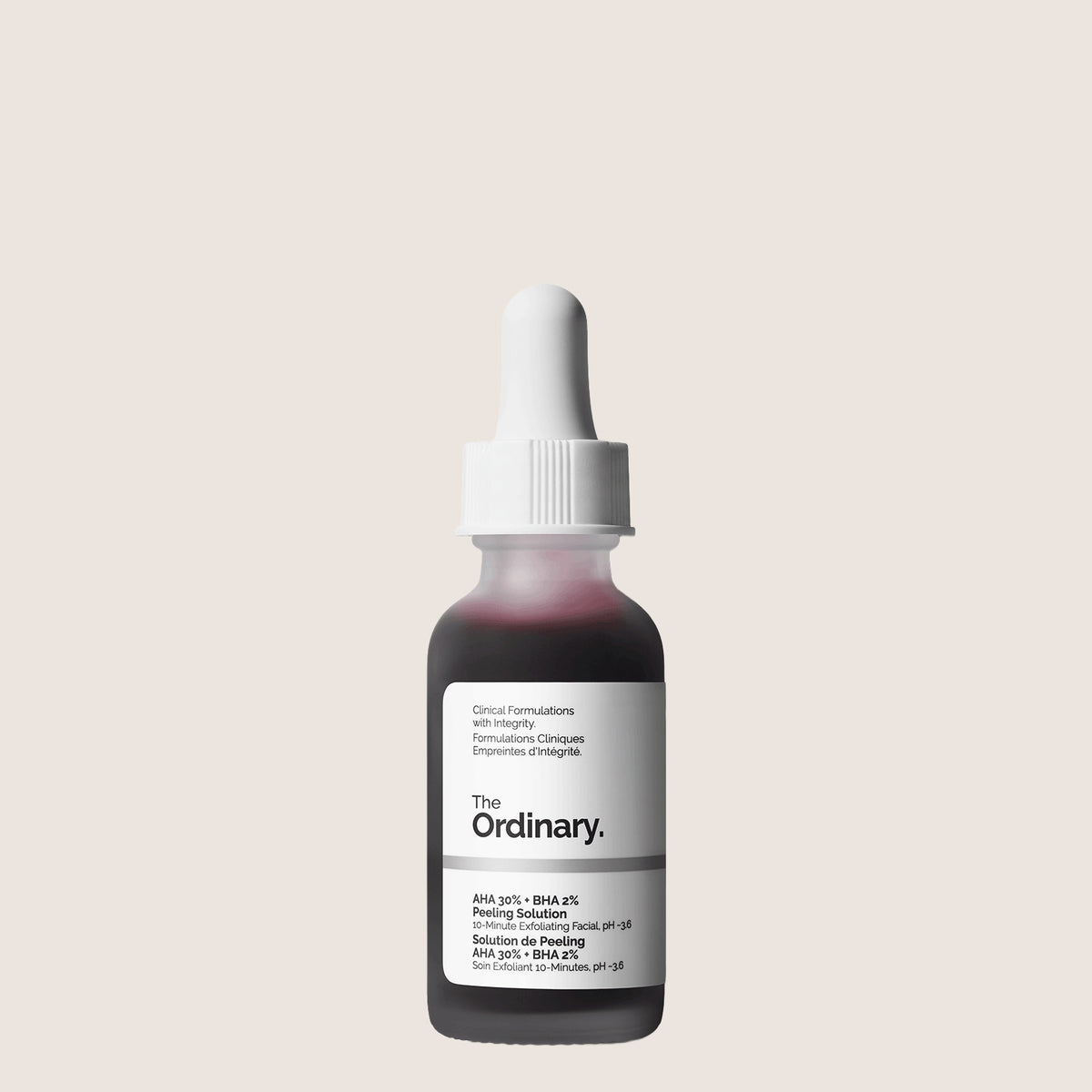 The Ordinary AHA 30% + BHA 2% Peeling Solution Professional Exfoliant 30ml
