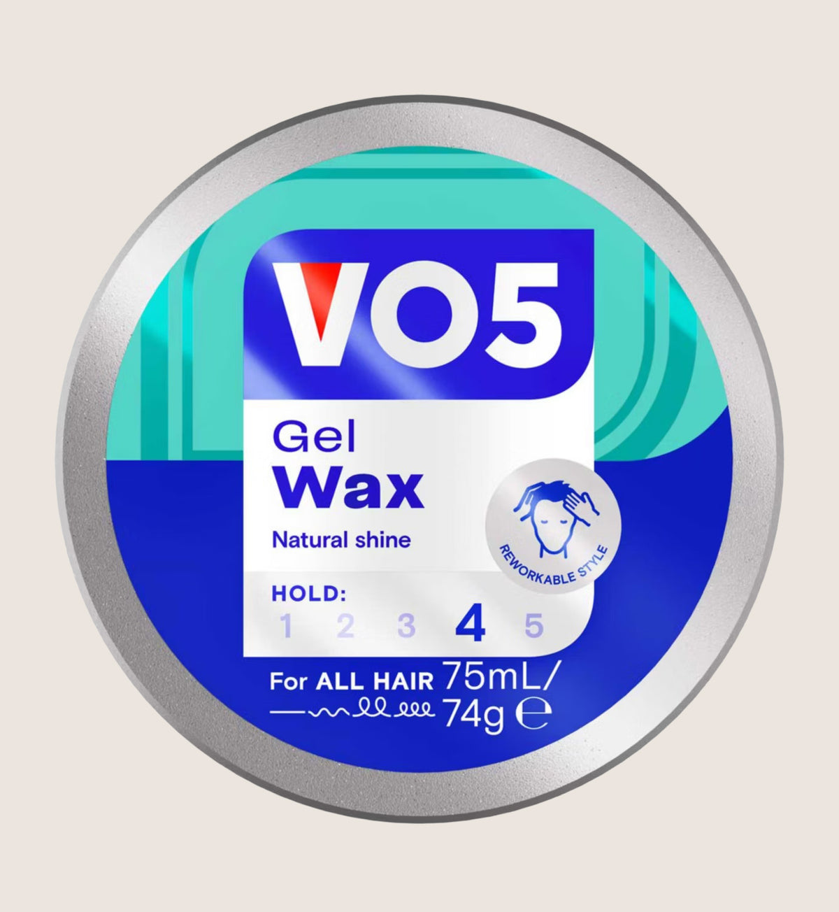 VO5 Gel Wax Shapes Like a Wax, Holds Like a Gel 75ml