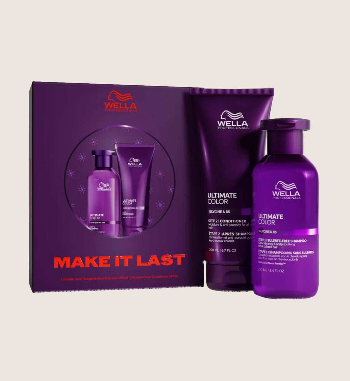Wella Professionals Ultimate Color Make it Last Duo Beauty Gift Set For Her