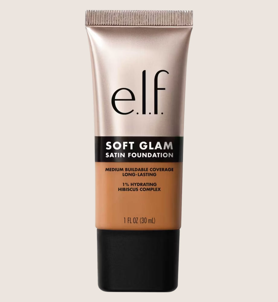 e.l.f. Soft Glam Satin Foundation Buildable Coverage