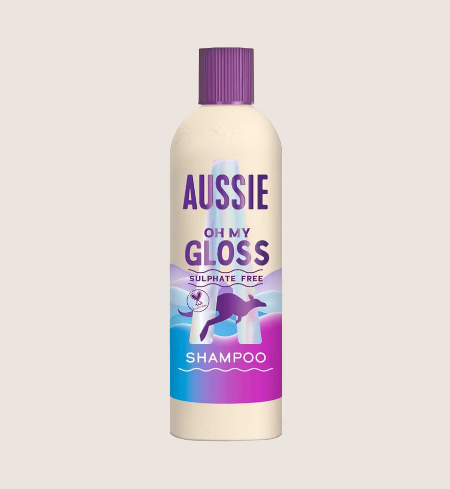 Aussie Oh My Gloss Shampoo 400ml 400ml Natural Cleanse & Nourish