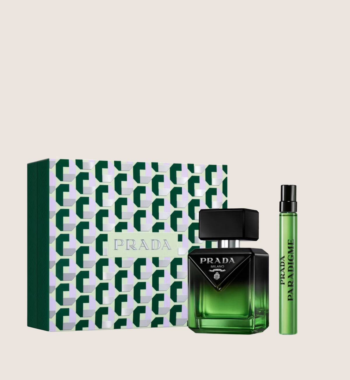 Prada Paradigme Le Parfum 50ml & 10ml Set Fragrance Gift Set For Her