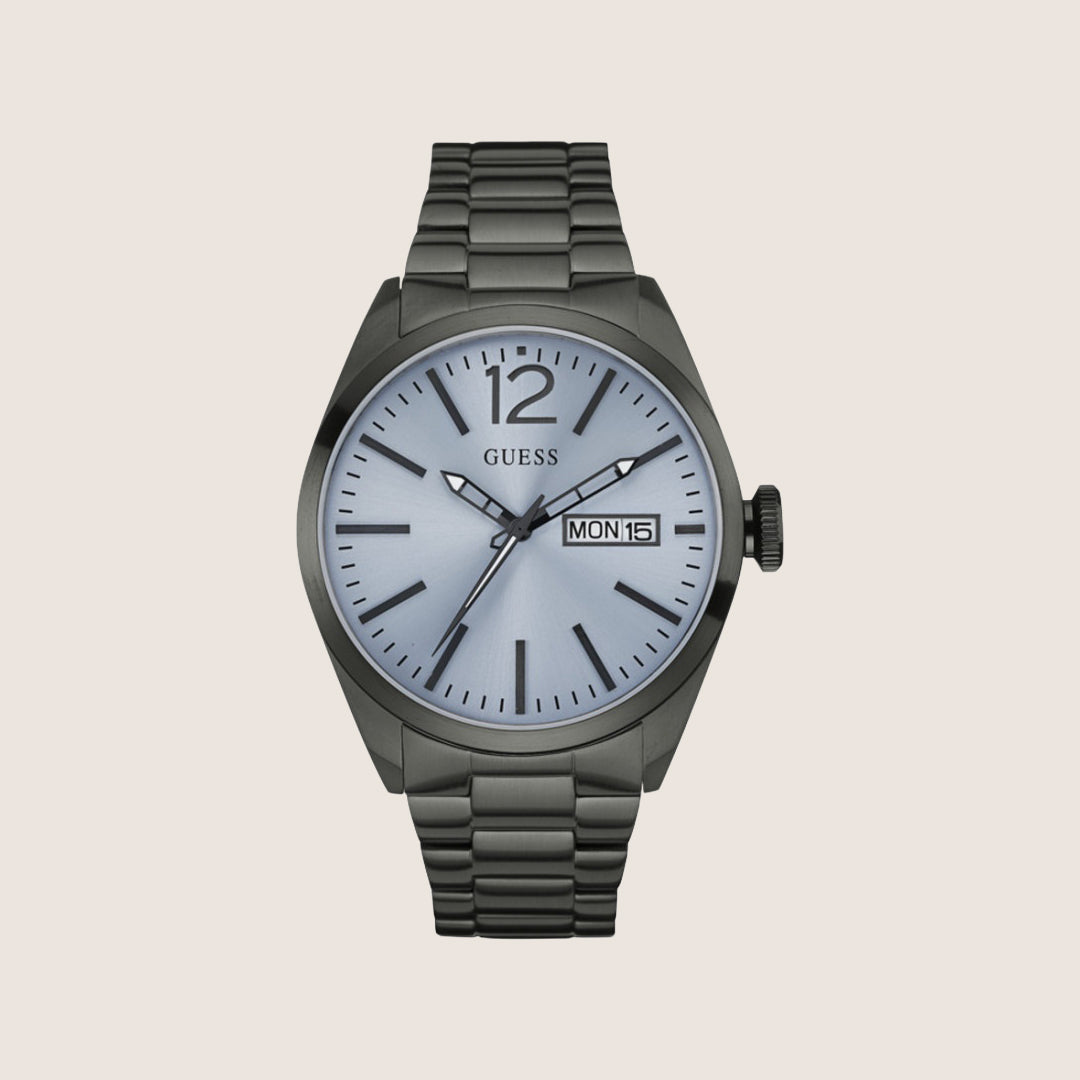 Guess Mens Watch Blue Dial W0657G1