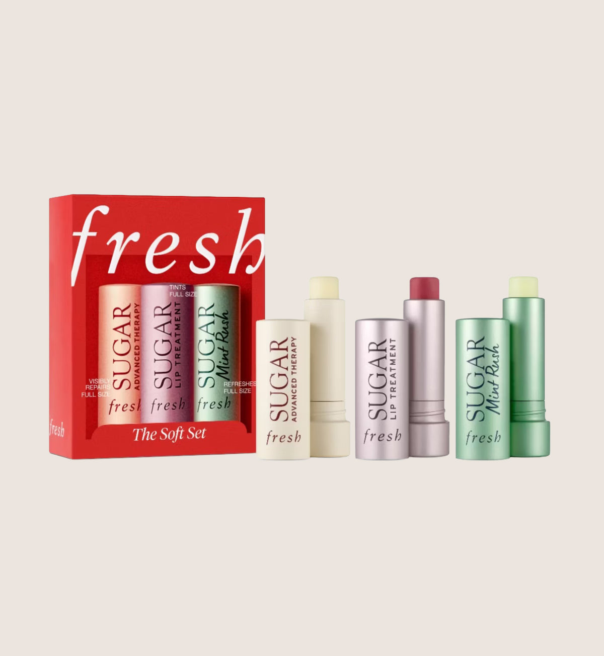 Fresh The Soft Set Lip Trio Beauty Gift Set For Her