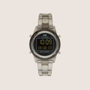 Daniel Wellington Retro Digital Grey Digital Display Date Alarm 36mm Watch DW00100760