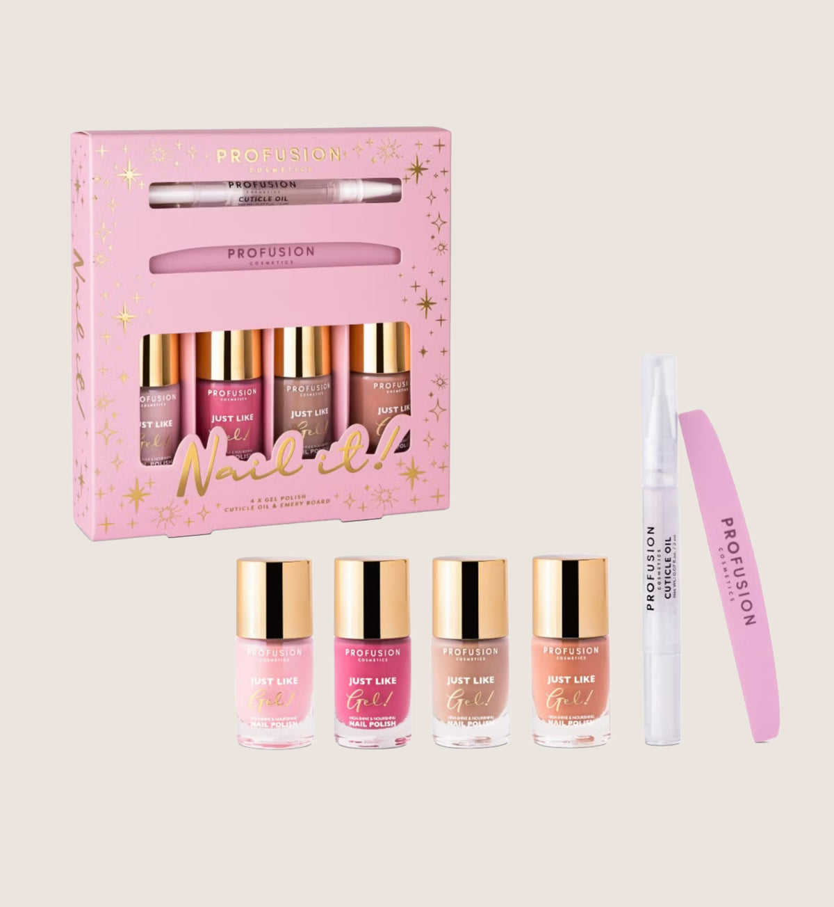 Profusion Nailed It Beauty Gift Set For Her