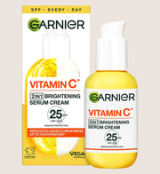 Garnier SkinActive Vitamin C 2in1 Brightening Serum Cream SPF25 50ml
