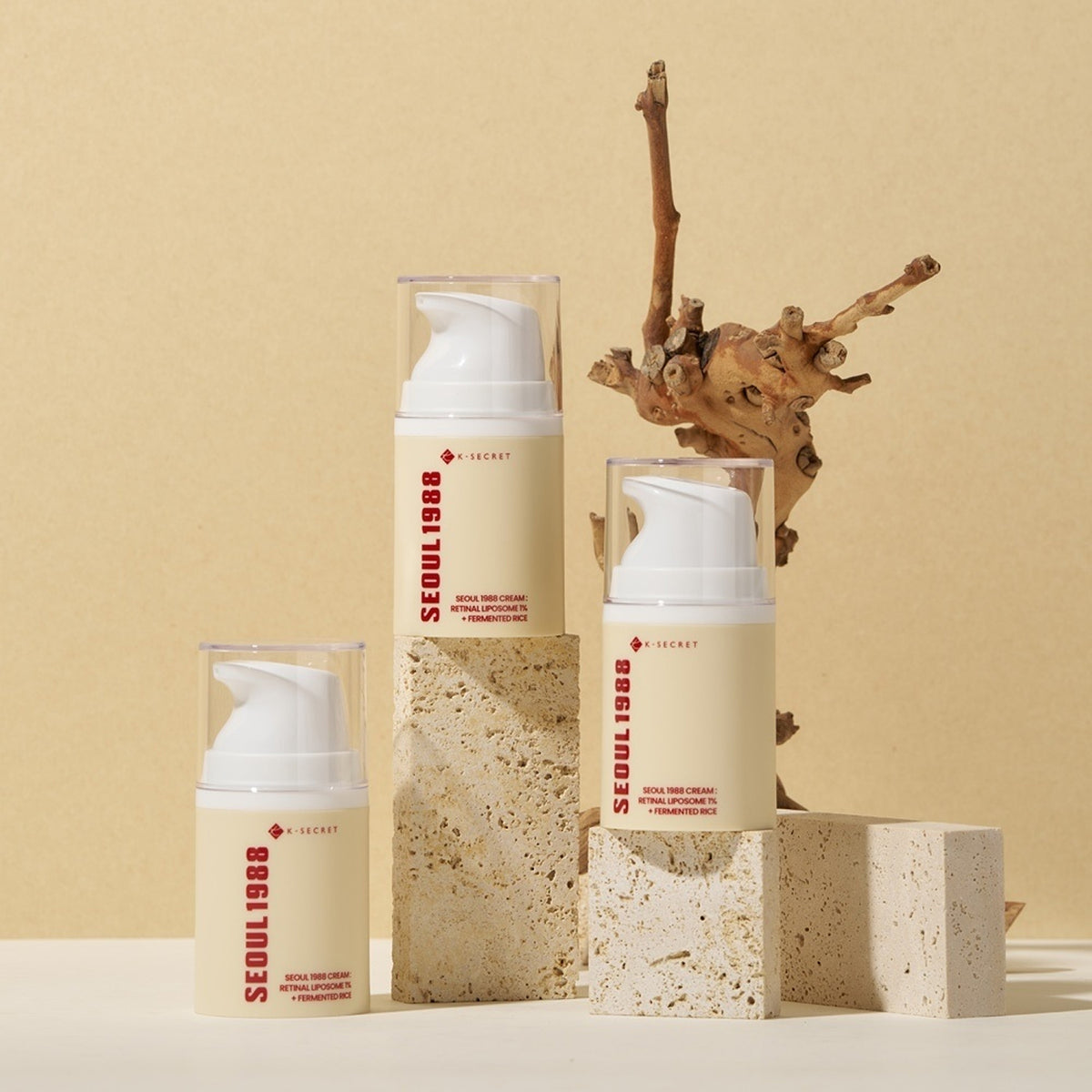 KSECRET Seoul 1988 Cream: Retinal Liposome 1%+Fermented Rice 50ml