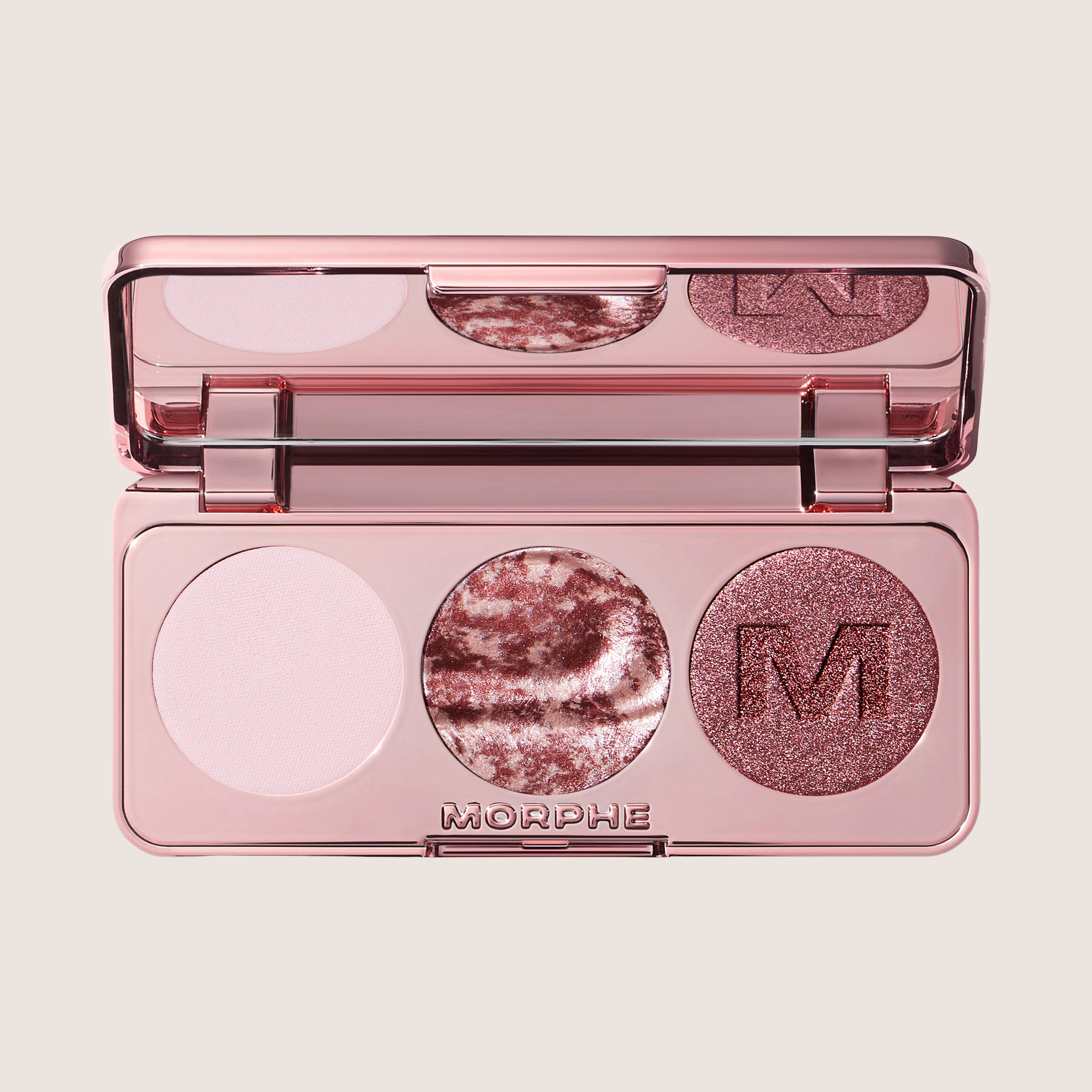Morphe Dazzling Metallics Eyeshadow Trio Pigmented