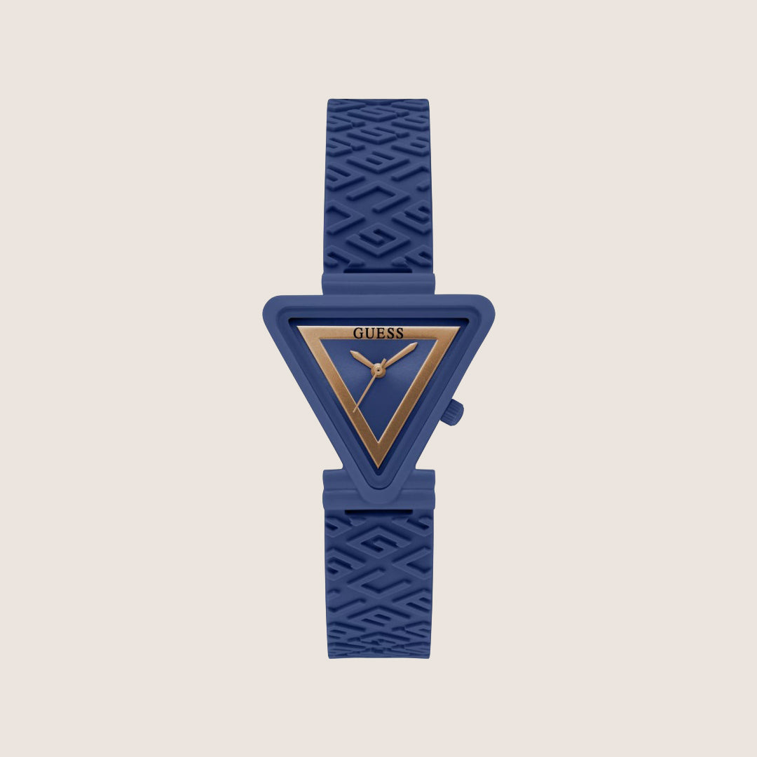 Guess Women's Blue Dial Watch Blue Dial GW0543L7