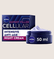 NIVEA Cellular Filler Hyaluronic Acid Anti-Age Night Face Cream With Hyaluronic Acid 50ml